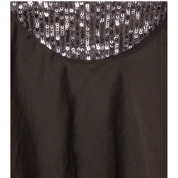 Free People Turn It On Black Cami Sequin Tank Top - Picture 6 of 11
